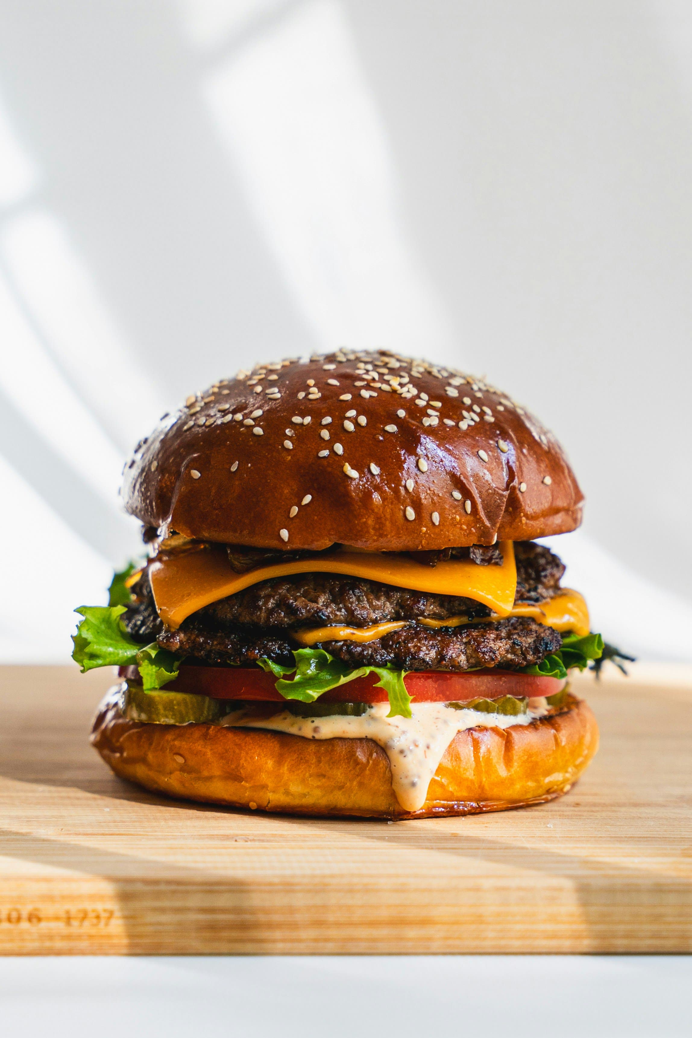 The Hearth Double Smashburger