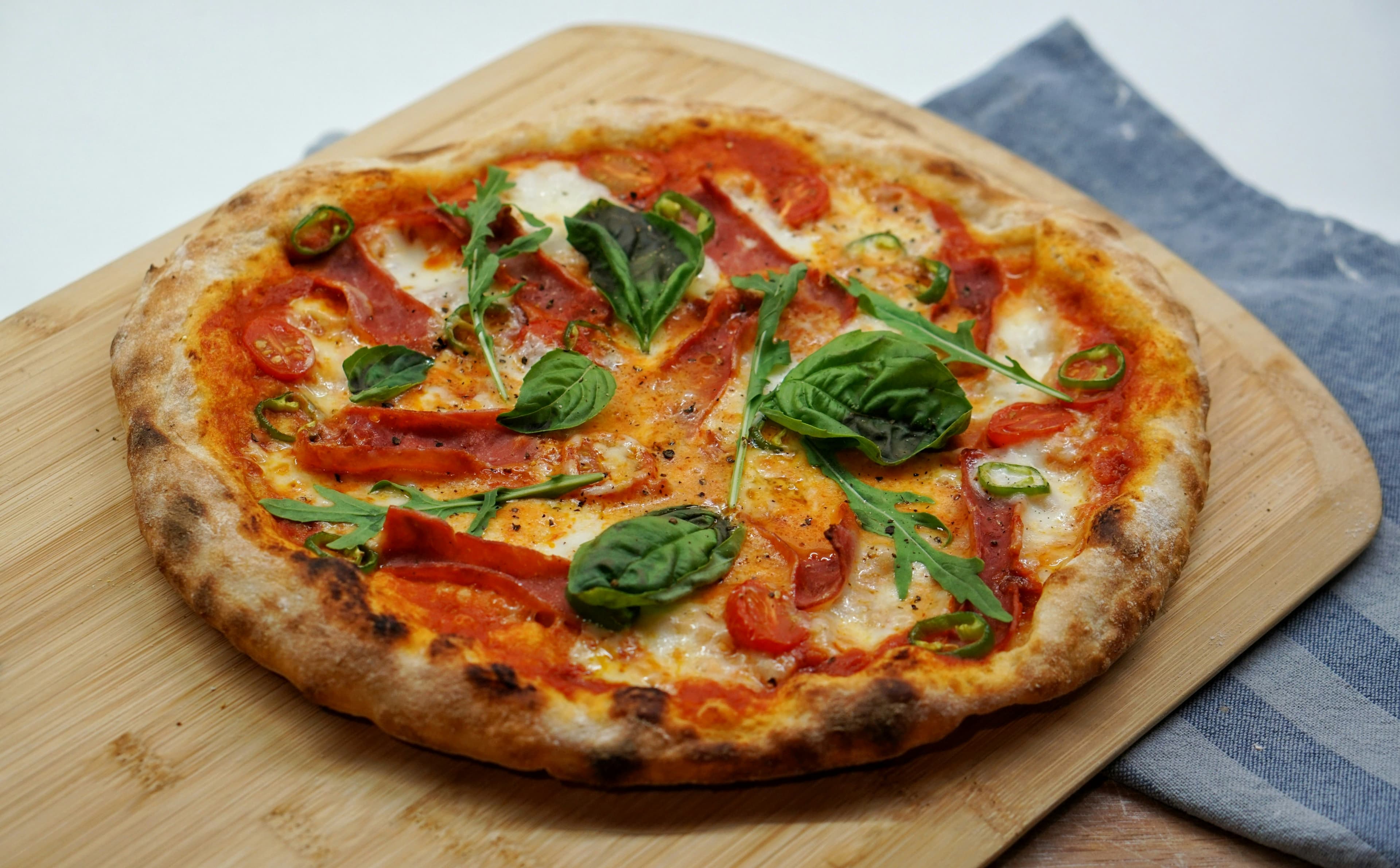 Wild Mushroom & Herb Pizza
