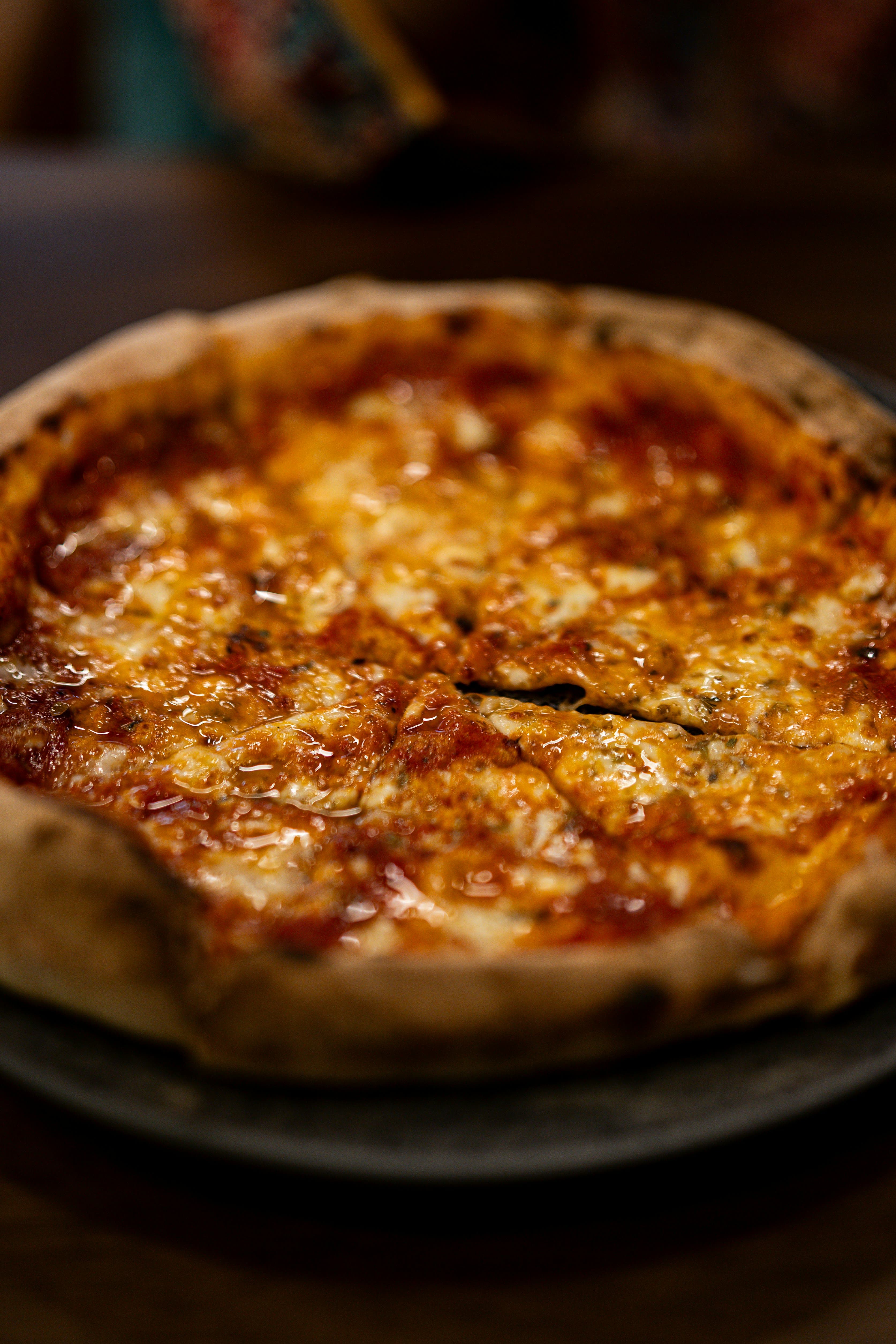 Charred Olive & Herb Pizza